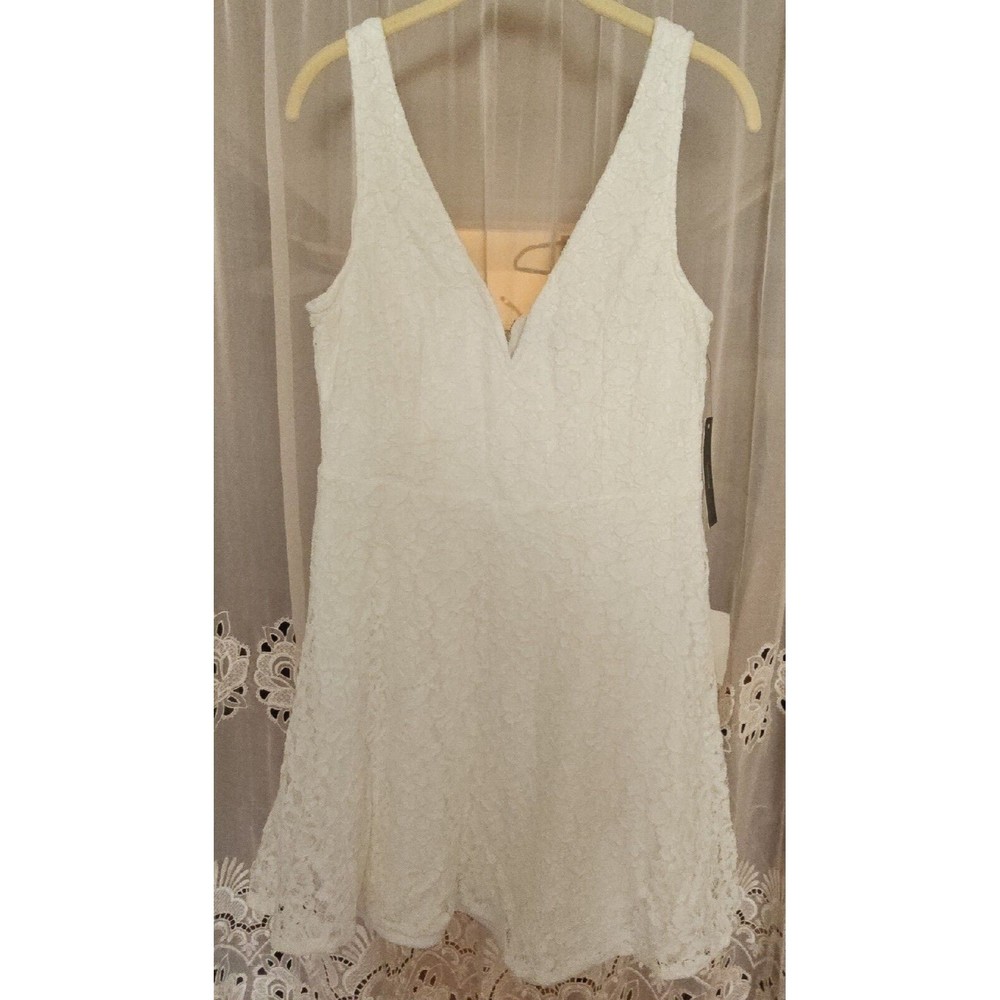NWT Lulus Embroidered Lace Mini Dress Sz XL